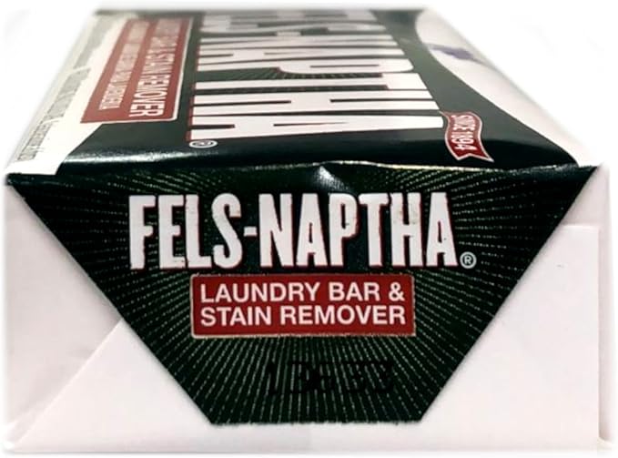 Purex Fels-Naptha Laundry Bar & Stain Remover, 5.0 OZ (Pack of 24)