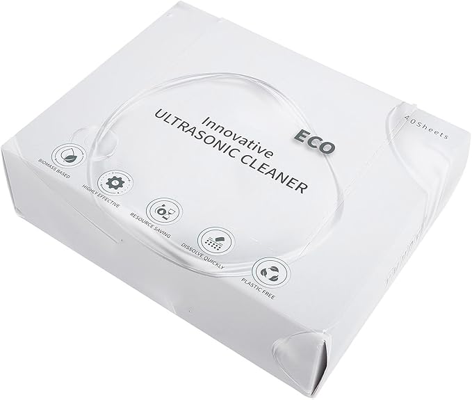 Ultrasonic Metal Degreaser Cleaning Sheet Efficiently Removes Heavy Grease for Industry, 1 Box