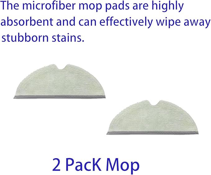 Accessories Kit for Roborock Q8 Max: Replacement Parts Compatible with Roborock Q8 Max Q8 Max + (Q8 Plus) Q5 Pro Q5 Pro+ Robot Vacuum Cleane, Main Brushes Side Brushes Filters Mop Pads Dust Bags