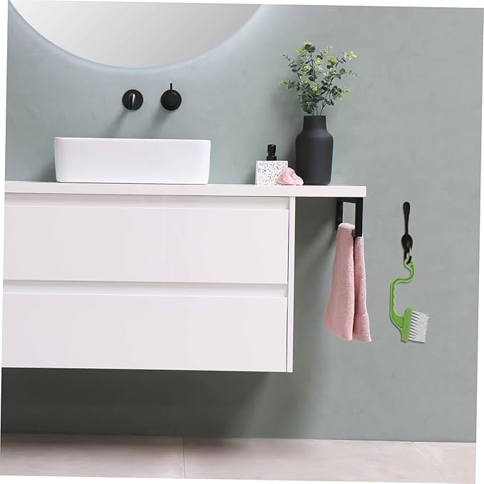 LIFKOME Nylon Bristles Cleaning Brush Grout Cleaner for Bathroom Kitchen Shower Window Handheld Groove Brush