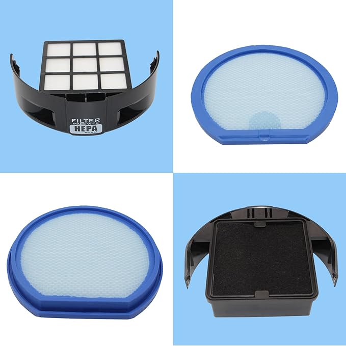 Filter Compatible with Hoover T-Series WindTunnel Bagless Upright Vacuum. Compare to Part # 303173001 and 303172002 (1 Pack Primary Filter and 1 Pack Hepa Filter), NOTE: Check Size Carefully