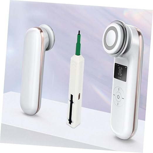 NUOBESTY Fiber Optic Connector Cleaner Pen Quick Cleaning Tool for St Fc and Adapters for Efficient Dust and Grease Removal Lightweight and Portable Fiber Optic Cleaning