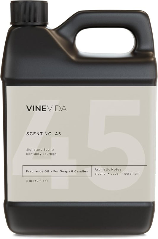 VINEVIDA [32oz] Kentucky Bourbon Fragrance Oil for Candle and Soap Making - Made in USA Natural Scents