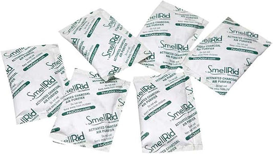SMELLRID Activated Carbon Odor Eliminator Pouch – Neutralizes Odors in Closets