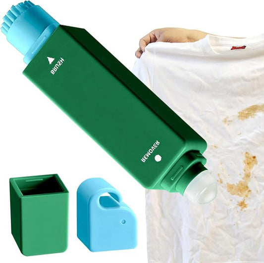 Stain Remover Pen For Clothing, 12 Ml Portable Double-Ended Stain Bleaching Pen, Instant Clothes Spot Cleaner Stick With Lanyard, For Home Outdoor & Travel