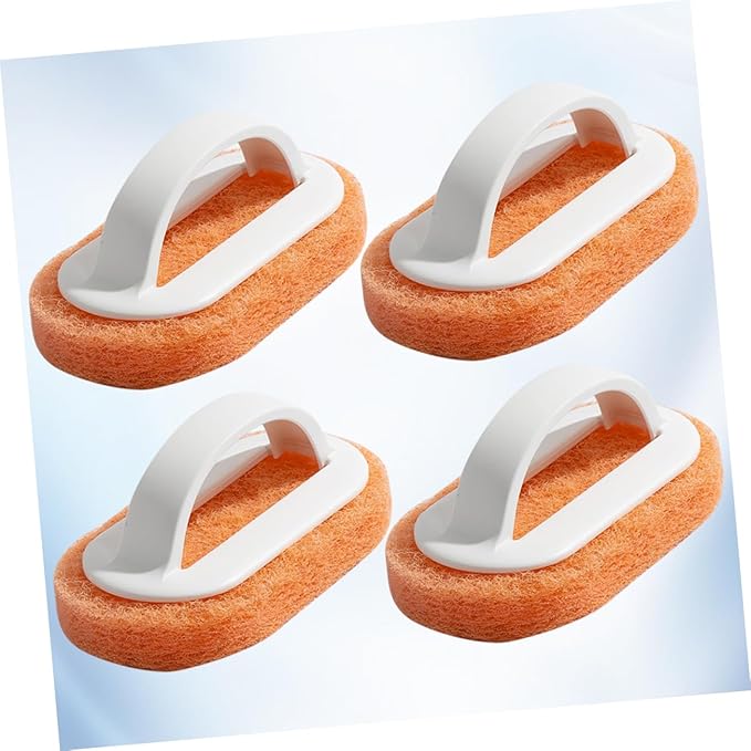 8pcs Bathtub Cleaner Brush Kitchen Accessory Soft Cleaning Pads Tile and Grout Cleaner Multi-Purpose Scrub Brush