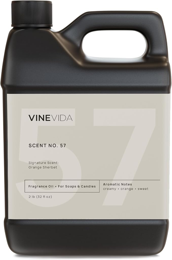 VINEVIDA [32oz] Orange Sherbet Fragrance Oil for Candle Making and Soap Making - Premium Candle Scents for Soy Candles