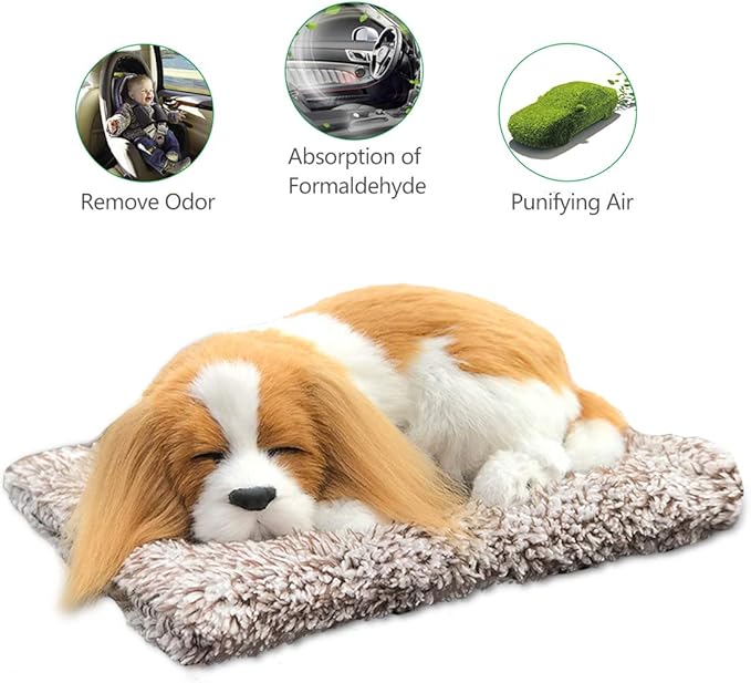 Ergocar Air Purifying Bags Cute Animals Bamboo Charcoal Odor Eliminator Car Decoration Car Air Dehumidifier for Eliminating Odors (Panda)