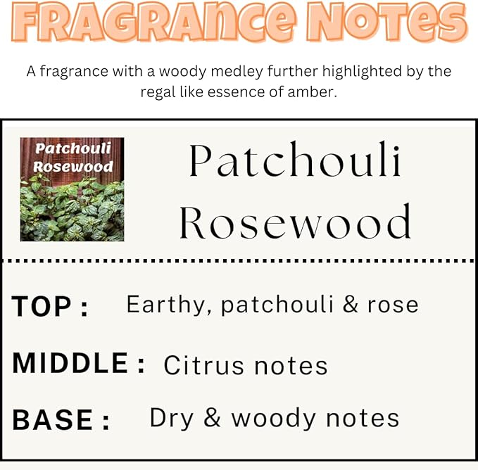 Car Air Freshener |Patchouli Rosewood Scented Car Fresheners for Women & Men | Long Lasting Fragrance Car Scents | Air Diffuser with Car Vent Clip (2 Pack Car Scent), Clear