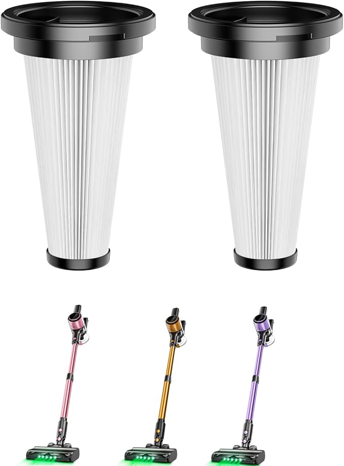 2 Pack Replaceable HEPA Filters for A27 Cordless Vacuum