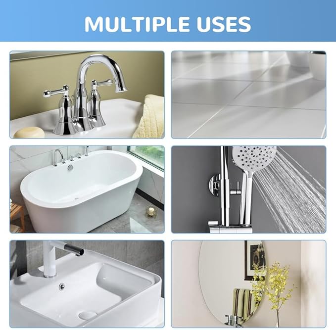 Bathroom Descaler Cleaner, 2026 Upgraded Multipurpose Stubborn Stains Cleaner, Bathroom Descaler Cleaners, Bathrooms Cleaning Foam Spray for Kitchen Bath Sink Glass (3)