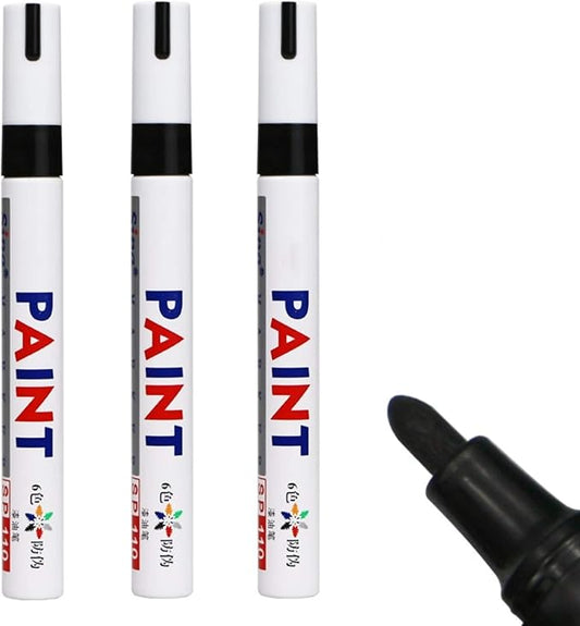 3Pcs Tile Marker Repair Wall Pen White Grout Marker Odorless Non Toxic for Tiles Floor and Tyre Suitable Car Painting Mark Pen