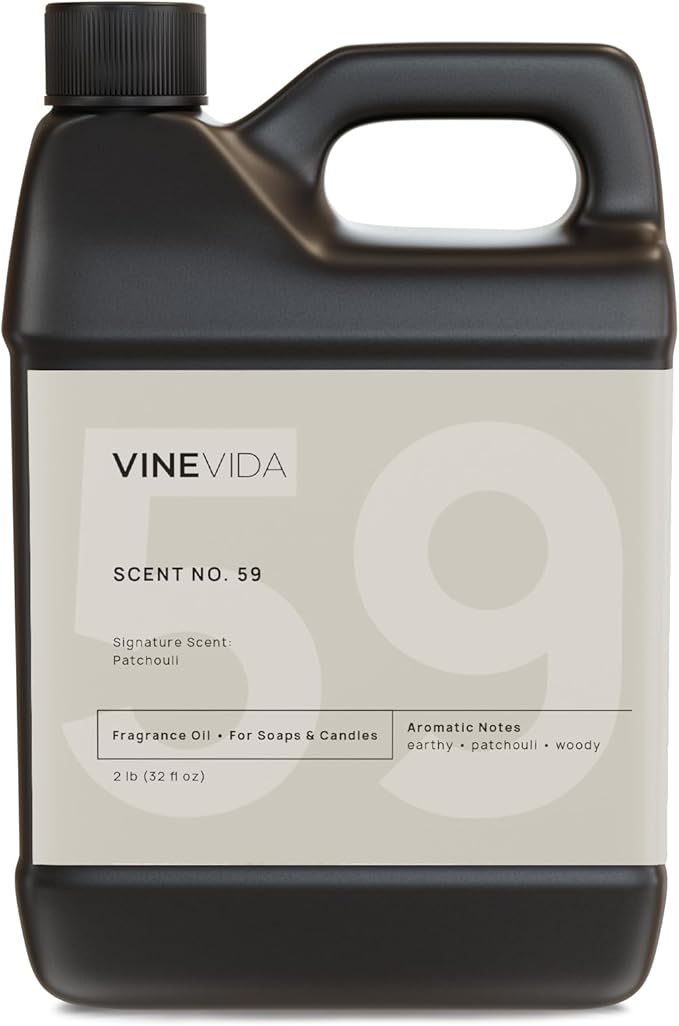 VINEVIDA [32oz] Patchouli Fragrance Oil for Candle Making and Soap Making - Premium Candle Scents for Soy Candles