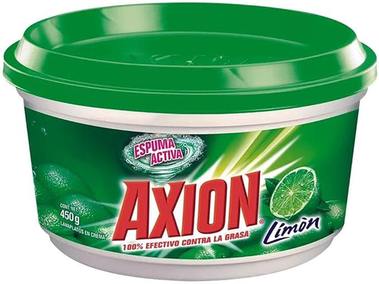 AXION The Real Grease Catcher El Verdadero Arrancagrasa Dish Soap (Lemon)