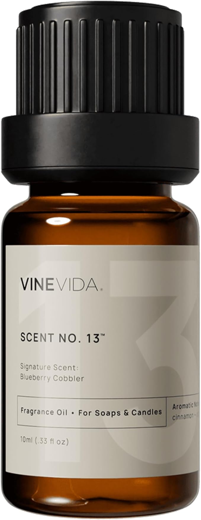 VINEVIDA [0.33oz] Scent No.13 Fragrance Oil for Candle Making - Made in USA Natural Candle Scents - Fragrance Oil for Soap Making