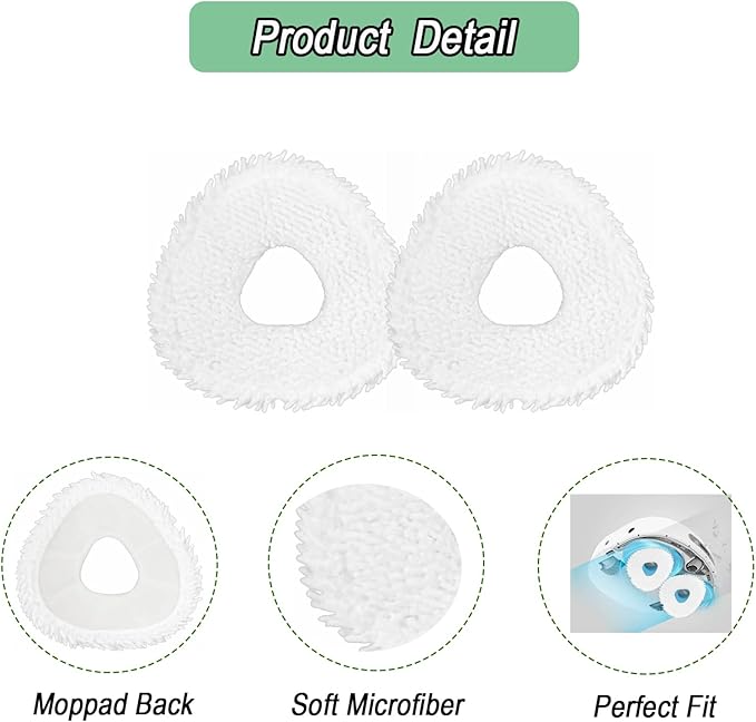 Accessories for Narwal Freo Z Ultra, Freo Z10 Ultra, Freo X Ultra, Freo, Freo Z Ultra Robot Vacuum Cleaner, Freo X Ultra Mop Pad Replacement