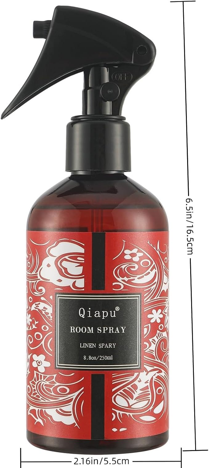 Natural Rose Linen and Room Pure Essential Oils for Pillow Spray for Bedding Pillows Sheets Curtains and Fabric Aromatherapy Spray