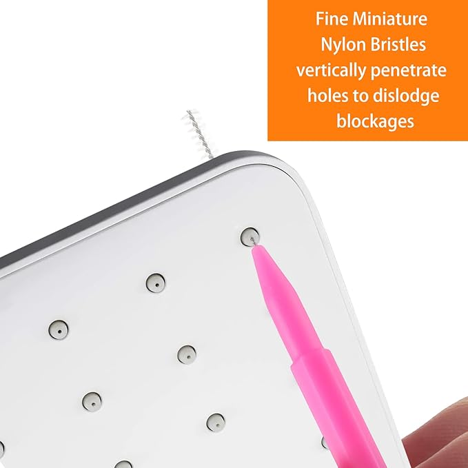 40 Pcs Multiple Shower Head Cleaner Tooll 10 Pcs Showerhead Clogger Removal 30Pcs Shower Head Cleaning Brush Picks for Unclogging Small Hole for Household Bathroom(Colorful)