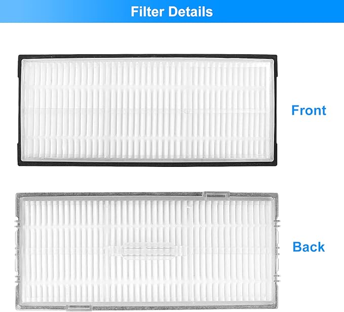 S7 MaxV Ultra Accessories Kit for Xiaomi Roborock S7 S7 + S7 MaxV, S7 MaxV Plus, T7S T7 plus T7S plus Robot Vacuum Cleaners, 2 Roller Brush, 4 S7 Filter, 4 Mop Pads, 6 Side Brush