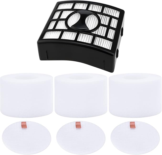 Artraise Duo Clean Filter Replacement for Shark Rotator Powered Lift-Away Speed DuoClean Vacuum NV680 NV681 NV682 NV683 NV800 NV800W NV801 NV803 UV810 Replaces Part # XHF680 & XFF680