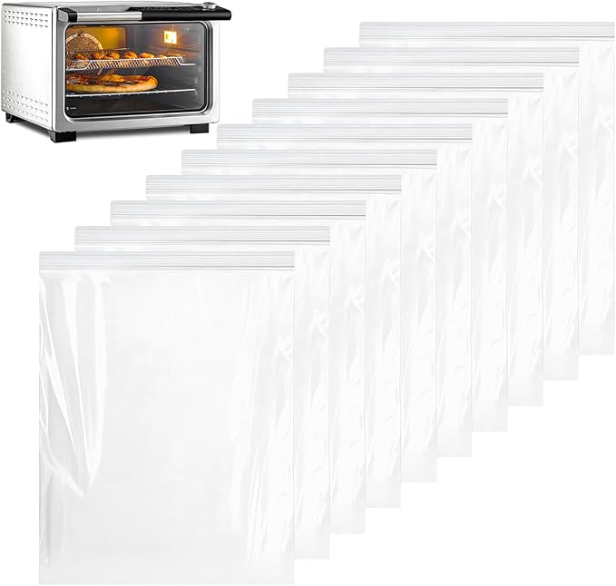Oven Rack Cleaner Bags, Washing Degreaser Set, Soaking Oven Rack Cleaner with Material, Kitchen Cleaning Accessory for Stove Grilling Microwave, Toaster Cooking Baking Barbecue Roasting Camping