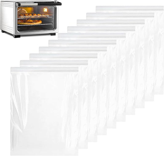 Oven Rack Cleaner Bags, Washing Degreaser Set, Soaking Oven Rack Cleaner with Material, Kitchen Cleaning Accessory for Stove Grilling Microwave, Toaster Cooking Baking Barbecue Roasting Camping