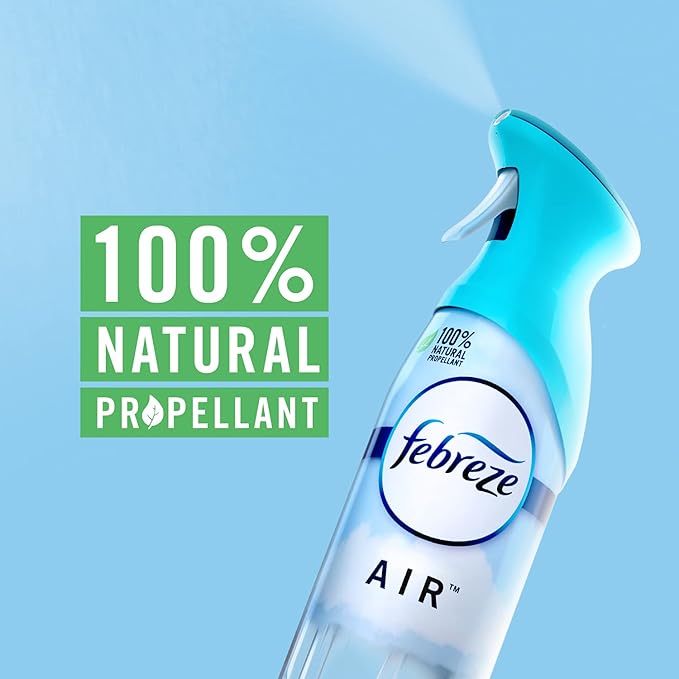 Febreze Air Mist Air Freshener Spray, Odor-Fighting Room Spray, Air Fresheners for Home and Bathroom and Kitchen, Aerosol Can, Gain Island Fresh Scent, 8.8oz, (Pack of 2)