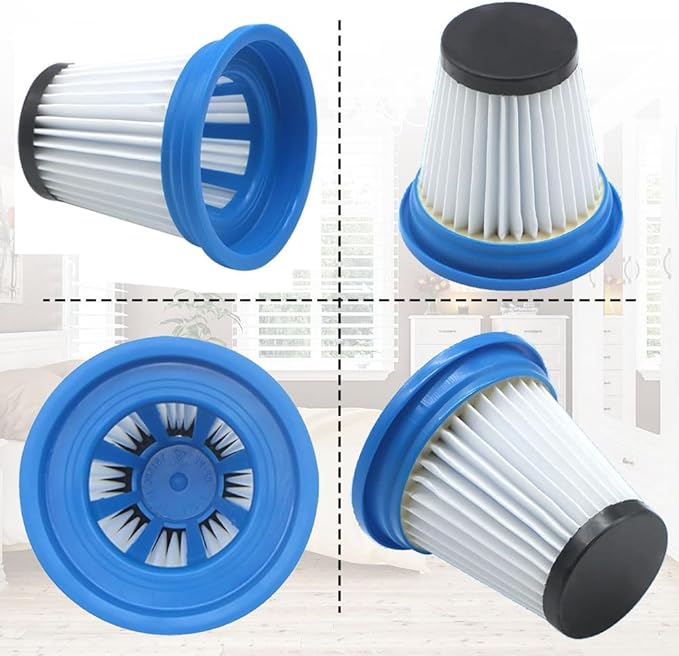 4 Pcs 520280 HEPA Replacement Filter for Kenmore Stratus 24V 2-In-1 Cordless Stick Vac DS1030 and fit for Kenmore 16V Cordless Lightweight Vacuum DS1020, Reusable & Washable Vacuum Filters Replacement