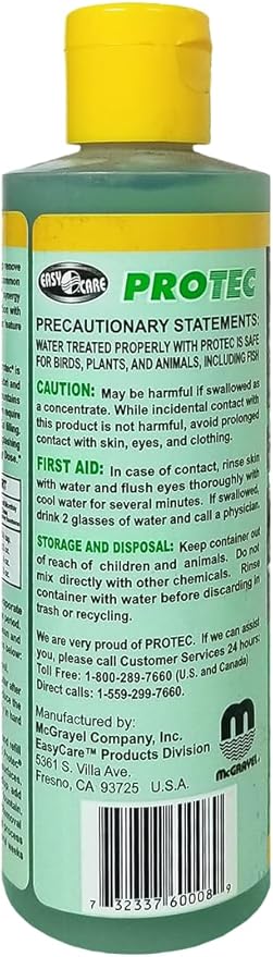 EASYCARE 60008 Protec Scale-Stain Inhibitor/Remover, 8 Fl. Oz Bottle
