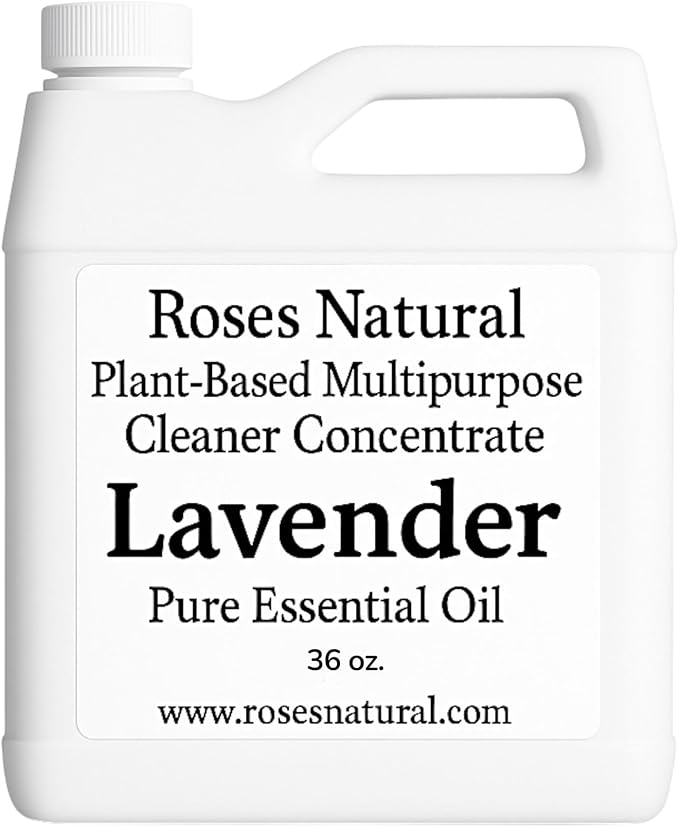 Lavender Multipurpose Cleaner Concentrate, 36 oz | Plant-Based, Non-Toxic, Biodegradable | Streak-Free Cleaning for Kitchen, Bathroom, Glass & Floors