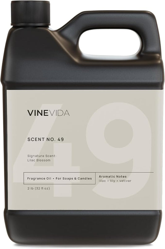 VINEVIDA [32oz] Lilac Blossom Fragrance Oil for Candle Making and Soap Making - Premium Candle Scents for Soy Candles