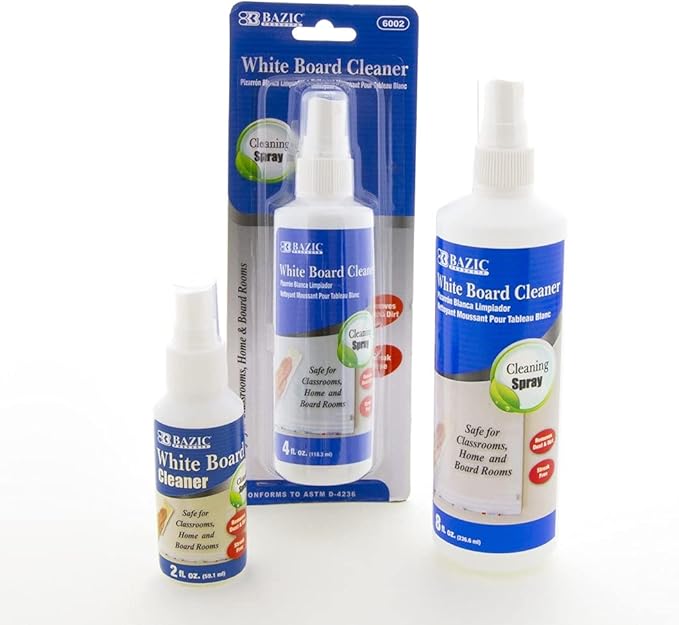 Bazic 4 oz. White Board Cleaner