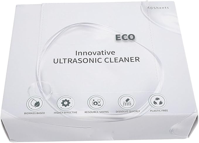 Ultrasonic Metal Degreaser Cleaning Sheet Efficiently Removes Heavy Grease for Industry, 1 Box