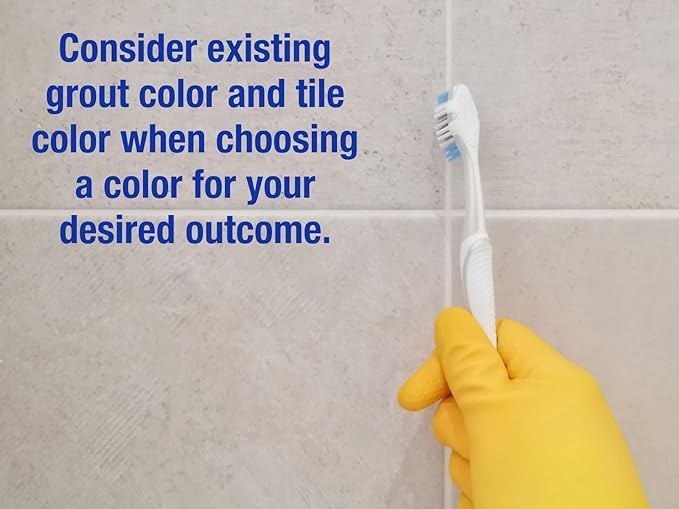 TEC Grout Colorant - Refresh and Seal or Change Grout Joint Color | A Faster and Easier Alternative to Regrouting Tile | 8 oz. Application Covers up to 350 sq. ft. - Optic White