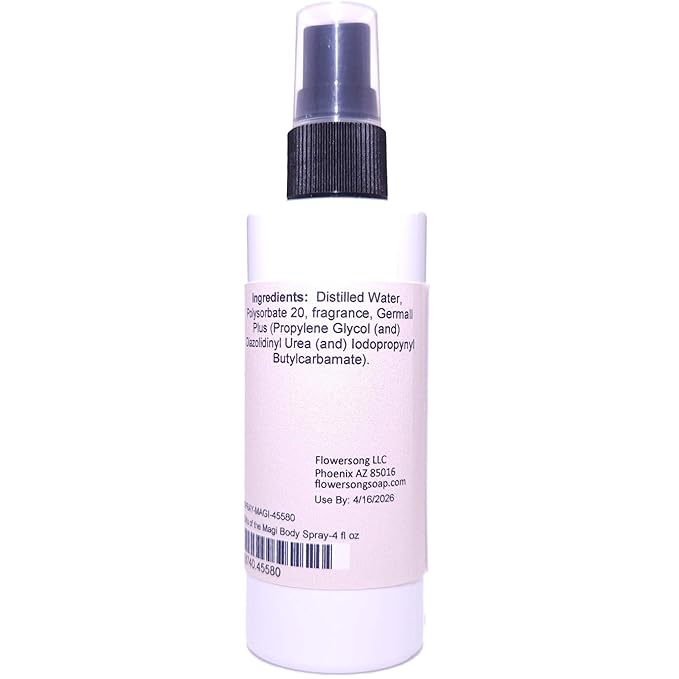 Blossom to Bath Gifts of the Magi Body Spray (4 Ounce) - Phthalate Free Fragrance - Energizes Skin with a Rich Soulful Scent