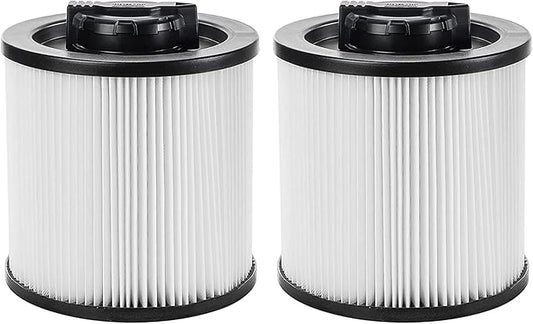 DXVC6910 Replacement Filter for DEWALT 6-16 Gallon DXV06P DXV09P DXV10P DXV10PL DXV10SA DXV12P DXV14P DXV16P Wet/Dry Vacuum Cleaners 2 Pack