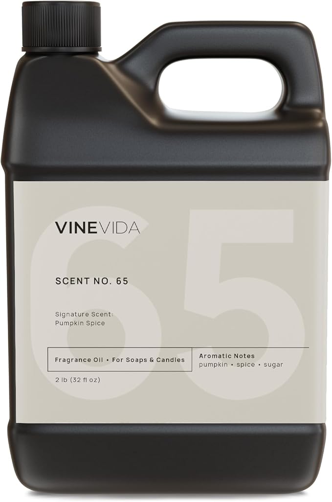 VINEVIDA [32oz] Pumpkin Spice Fragrance Oil for Soap Making Scents for Candle Making, Perfume Oils, Soy Candles, Home Scents Oil Diffusers, Bath Scent Bomb Oils, Linen Spray, Lotions, Car Freshies