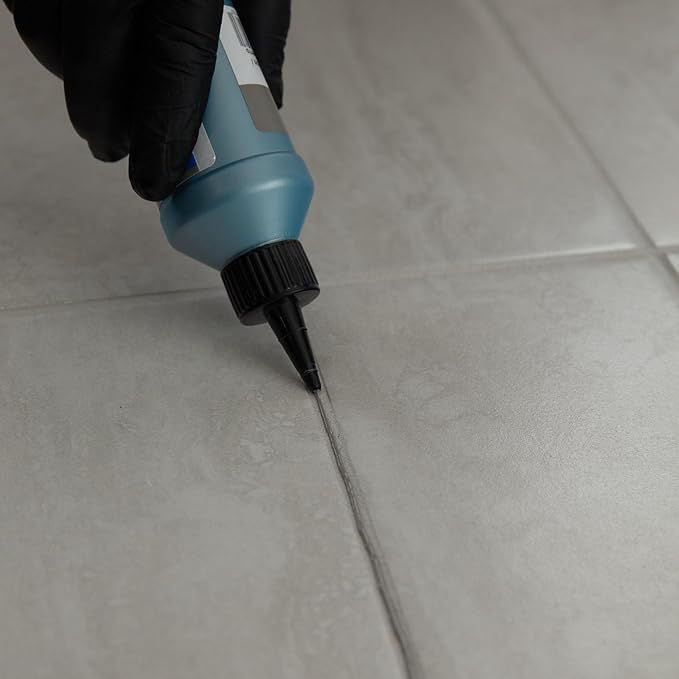 MAPEI UltraCare Grout Refresh, Universal Grout Colorant & Sealer, 8 oz Bottle – Easy Grout Restoration & Protection, 5019 Pearl Gray