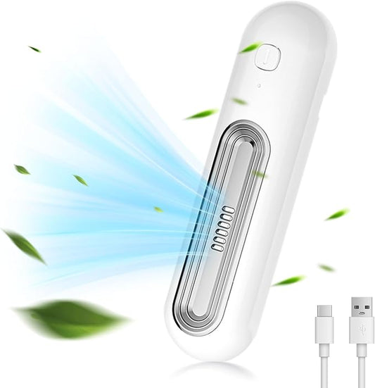 JOJOCY Fridge Deodorizer, USB Rechargeable 2 Modes, Reusable, Antifreeze Design, Effective Odor Eliminator for Fridge, Freezer, Car, Wardrobe, Cabinet