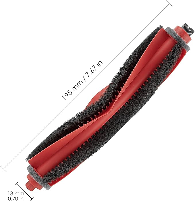 (2 Pack) Q10S5, Q10S5+, Q10X5, Q10X5+ Roller Brushes Compatible with Roborock Q10 S5/ S5+, Q10 X5/ X5+ Robot Vacuum, Main Brush Replacement Roller Brush