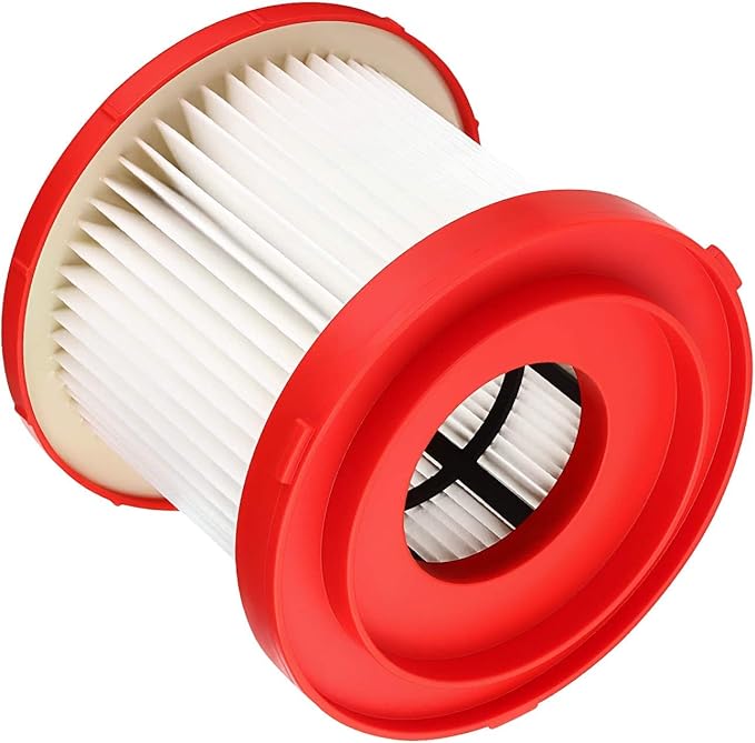 2 Pack Wet Dry Vacuum HEPA Filter Replacement 49-90-1900 Compatible with Milwaukee Cordless Vacuum - for Milwaukee Cordless M18 0780-20 0880-20