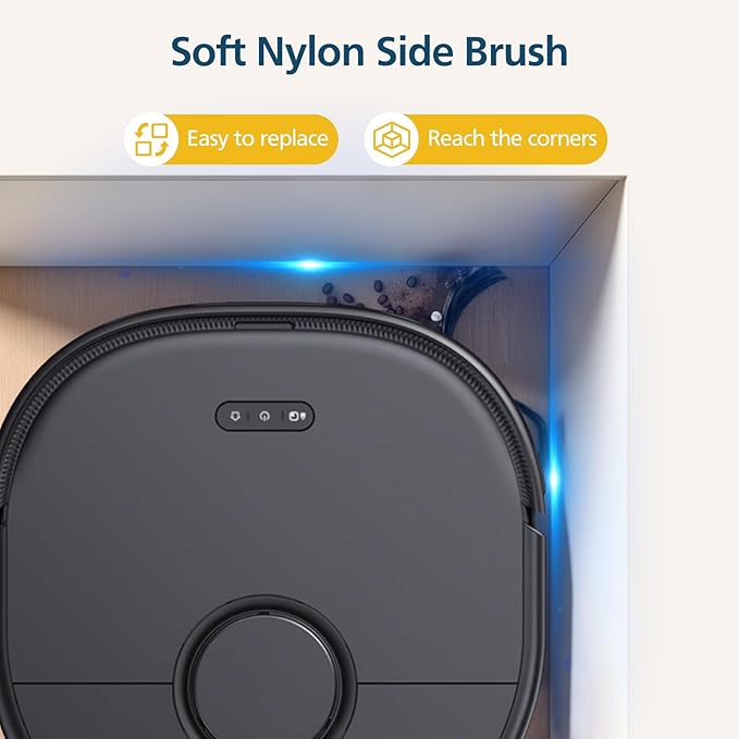 X10 Pro Omni Accessories for Eufy X10 Pro Omni Robot Vacuum Accessories Kit, 1 Main Brush+ 2 Hepa Filters+ 4 Mop Pads+ 3 Vacuum Bags+ 4 Side Brushs for Eufy X10 Pro Omni Accessories