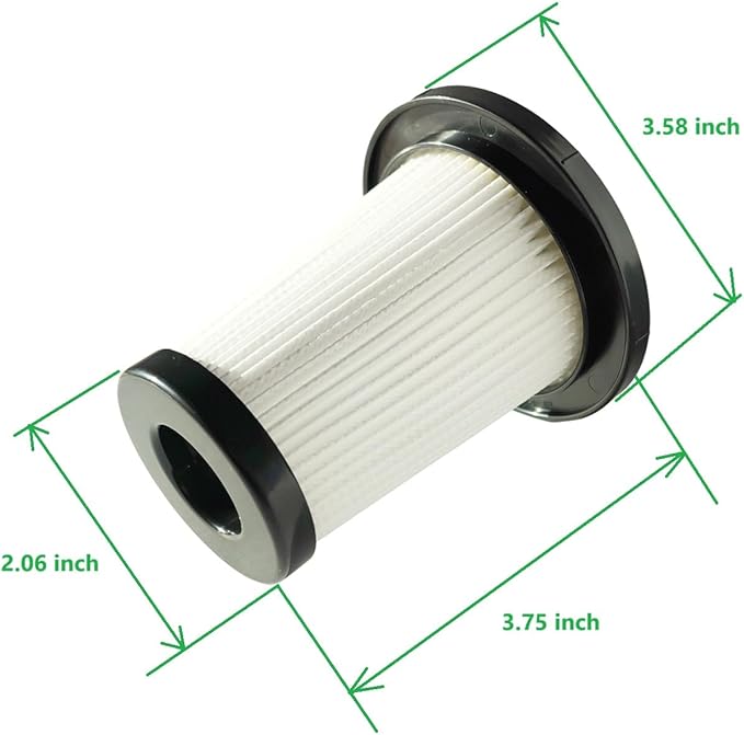 3 Pack Hepa Filters Compatible with MBYULO EHBL-A001-V01 Cordless Vacuum, Spare Filter Parts or Accessories for MBYULO Wireless Vacuum.