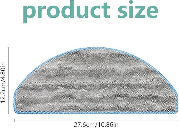 Mop Pad for iRobot Y0140/ Y0110/ Q011/ Q012/ Q052/ 104/105 Roomba Combo Vacuum Cleaner, Accessories for Y0110 Mop Pad Replacement Part