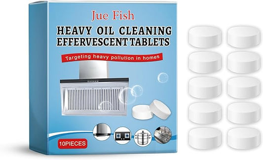 Kitchen Grease Cleaning Sheets, Multi-Purpose Degreaser For Stovetops & Surfaces, Fast Dissolving(3PCS)