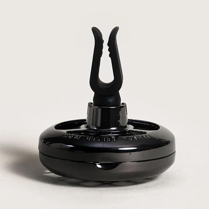 MAISON BERGER Luxury Car Air Freshener Vent Clip – Refillable Scent Diffuser for Car Vents, French-Made, Adjustable Fragrance (No Pods/Refills Included, 1.75” Diameter) - Resonance Gunmetal
