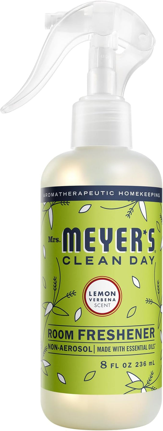 MRS. MEYER'S CLEAN DAY Room Spray, Lemon Verbena Scent, 8 Fl Oz Bottle