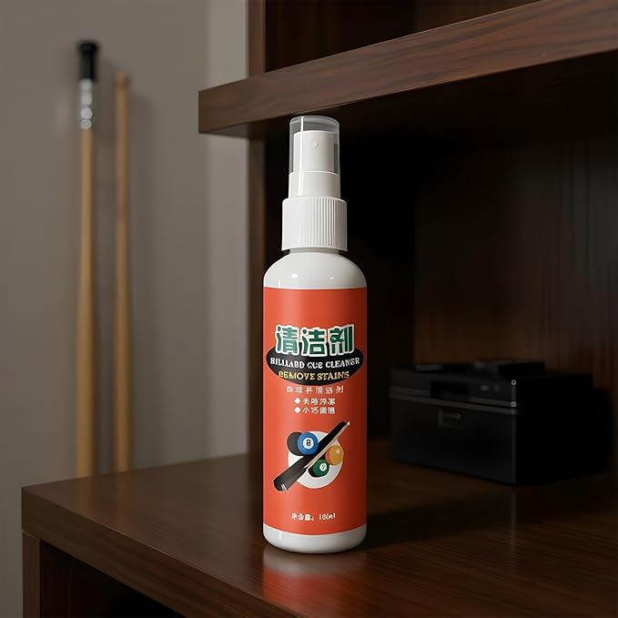 Pool Cue Shaft Cleaner,100ml Deep Scratch Remover,Billiard Cue Maintenance Cleaner | for Players Enthusiasts Beginners Home Club Daily Travel Party