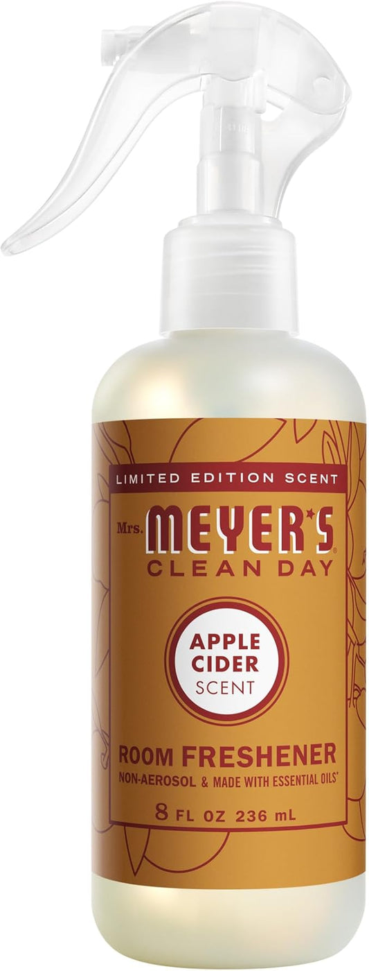 MRS. MEYER'S CLEAN DAY Room Spray, Apple Cider Scent, 8 Fl Oz Bottle