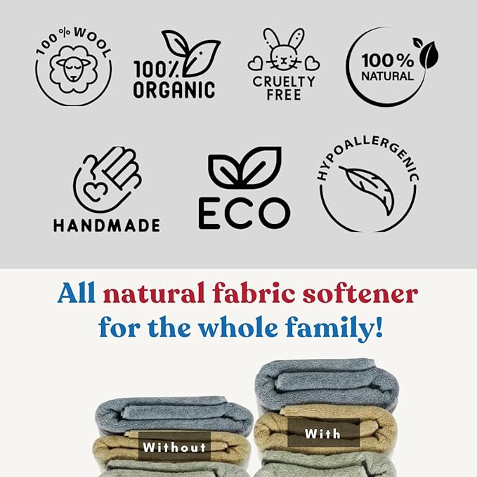 Essential Oils for Laundry, Diffusers, Dryer Balls, Candles, Soaps – 6 Most Used 100% Pure Therapeutic Grade Aromatherapy Oils (6 XL Cat Dryer Balls & Essential Oil Set Bundle)